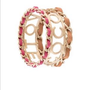 Chanel coco Votez Pink bracelet